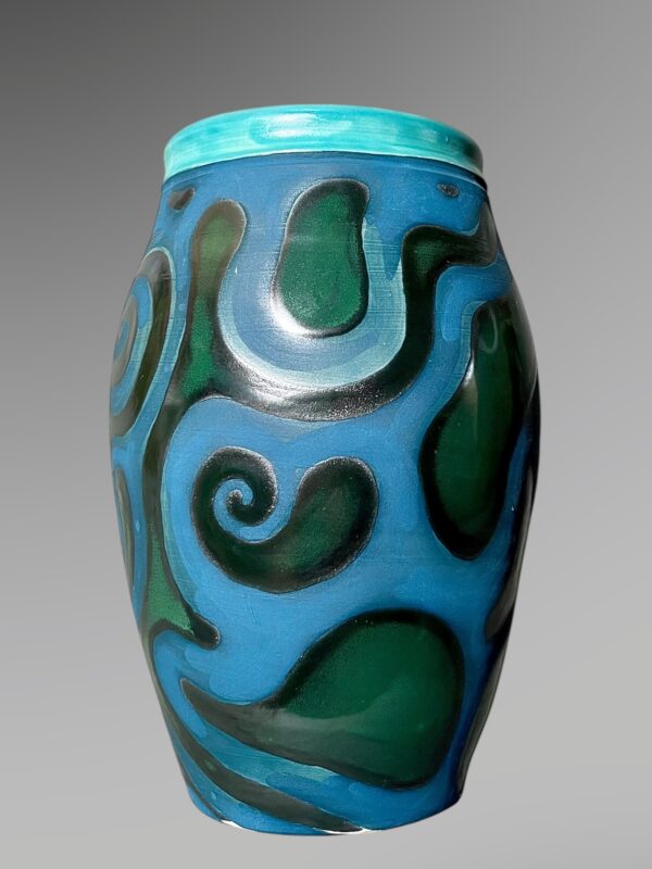 Cornflower Vase Back